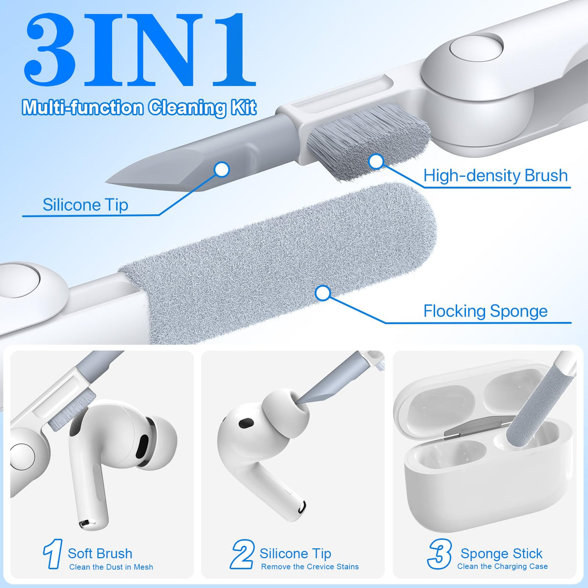 R-fun AirPods Pro 3 packaging with accessories