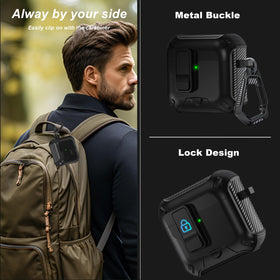 R-fun AirPods 4 case corner airbags absorb impacts