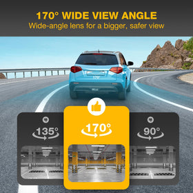 RAAYOO backup camera copper-core wiring for stable power and signal