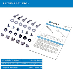 RackPath 1U 125lbs-capacity image signals robust support for network gear.