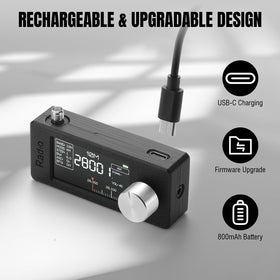 Raddy beside donut antenna illustrating compact indoor setup and convenience benefit