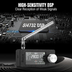 Raddy held in hand showing pocket-size portability and travel-ready benefit