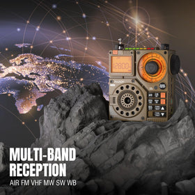 Raddy RF320 portable lanyard design enables hands free listening outdoors