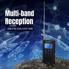 Raddy RF886 pocket design supports easy carry and emergency readiness