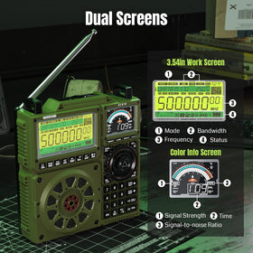 Raddy RF919 micro SD and BT features for expanded listening