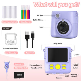 RADEKLY includes 32GB card and lanyard for portability