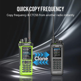 radtel RT-950 PRO antenna close-up highlighting robust connector for reliable signal benefit