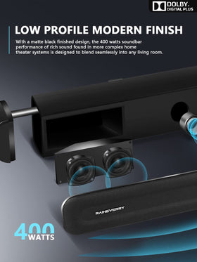 RAINEVERRY smart remote control enables quick EQ and mode changes