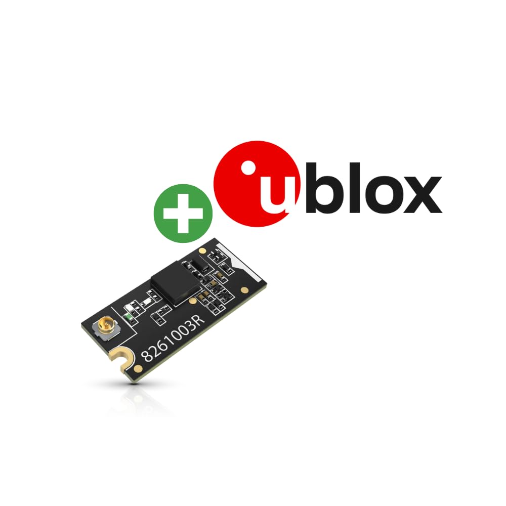Supports GPS, GLONASS, QZSS, and BeiDou for versatile tracking.