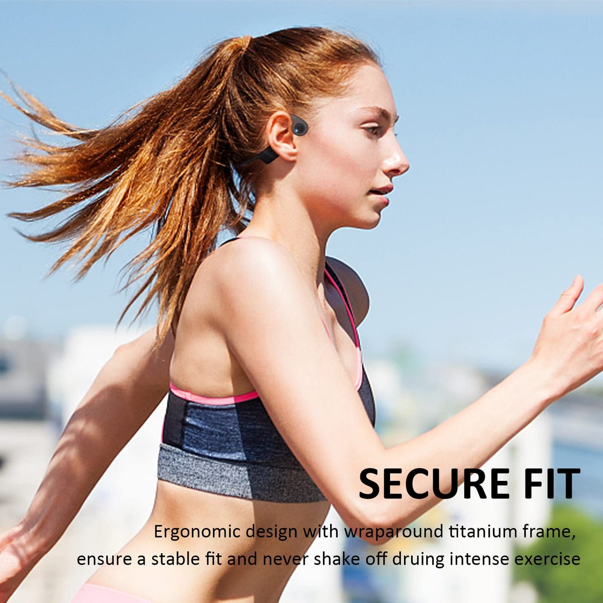 Rakklor ergonomic secure-fit stays in place during intense activity.