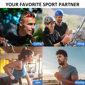 Rakklor built-in mic enables hands-free calls and clear communication during workouts.
