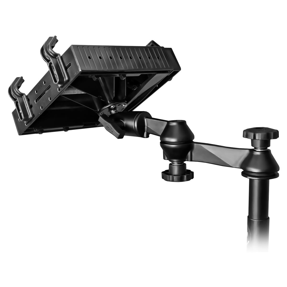 RAM MOUNTS telescoping pole enables easy height adjustments