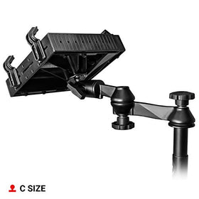RAM Mounts tough-tray supports 10-16 inch laptops for mobile use