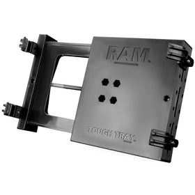 RAM MOUNTS Tough-Tray ball and socket system dampens shocks during transit.