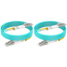 RamboCables OM4 LC-LC duplex patch cables provide stable high-speed links.