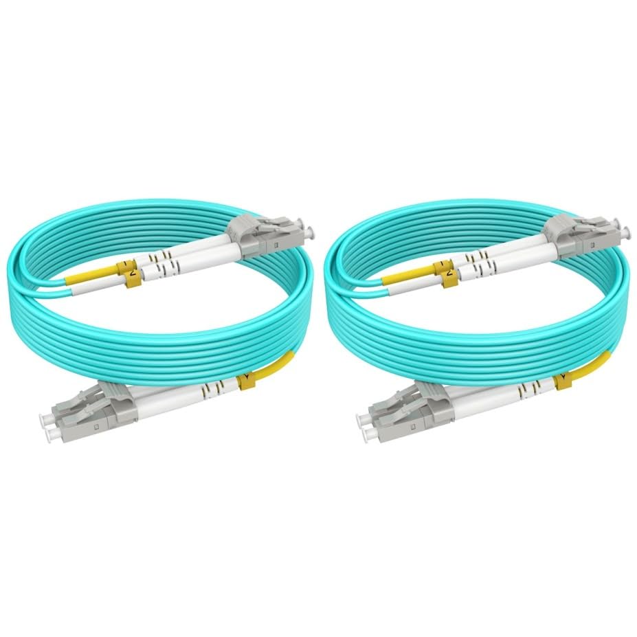 RamboCables OM4 LC-LC duplex patch cables provide stable high-speed links.
