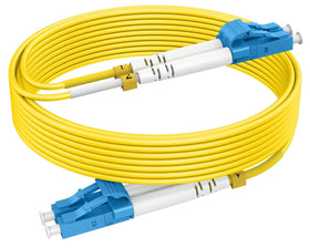 RamboCables OS2 LC-LC patch cable 800ft enabling high-speed fiber links