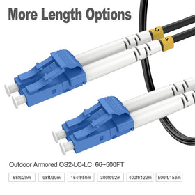RamboCables cable routed between outdoor enclosures demonstrating weatherproofing