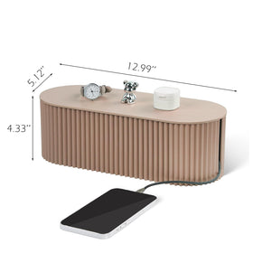 RAMFIYN cable box side view hiding power strips for a cleaner space