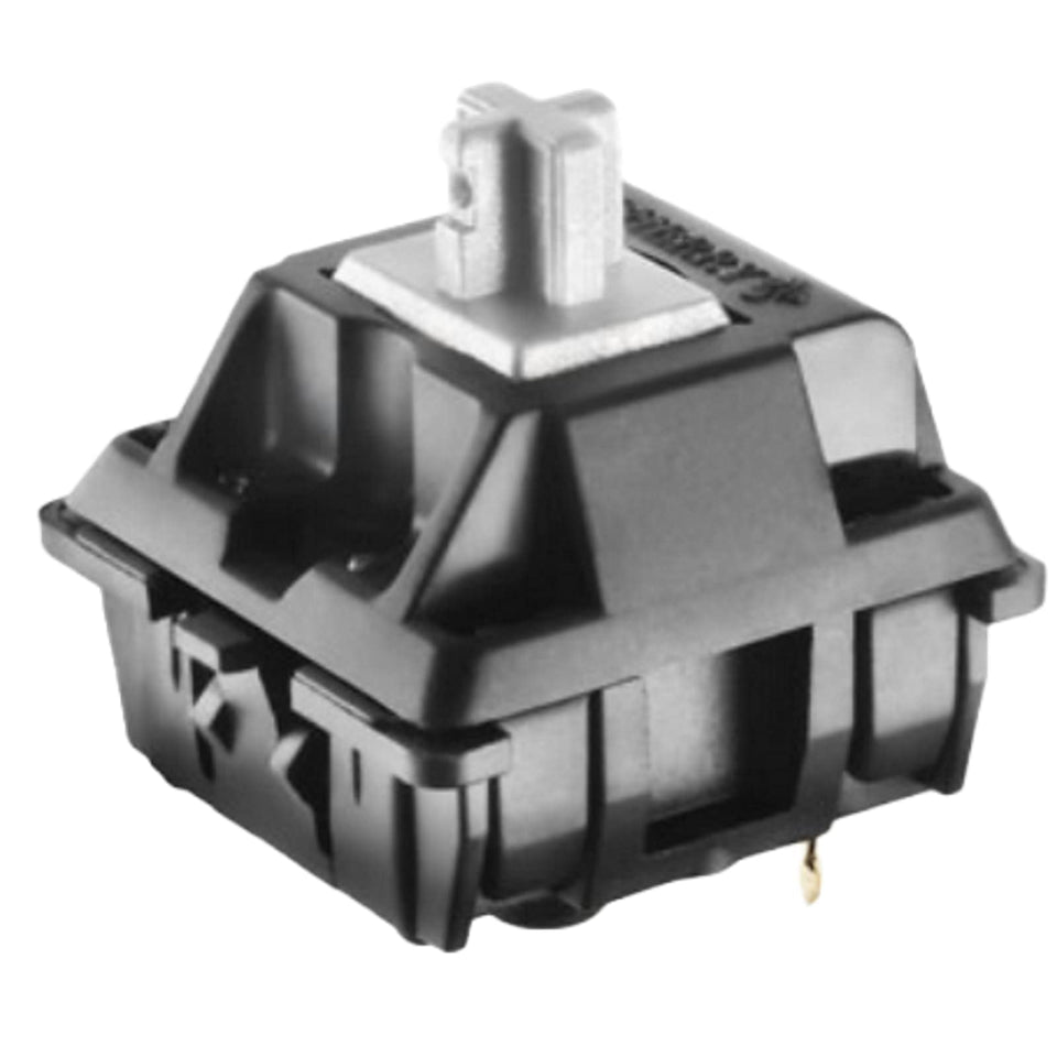 Ranked Cherry MX Speed Silver switch plate-mounted for fast gaming response