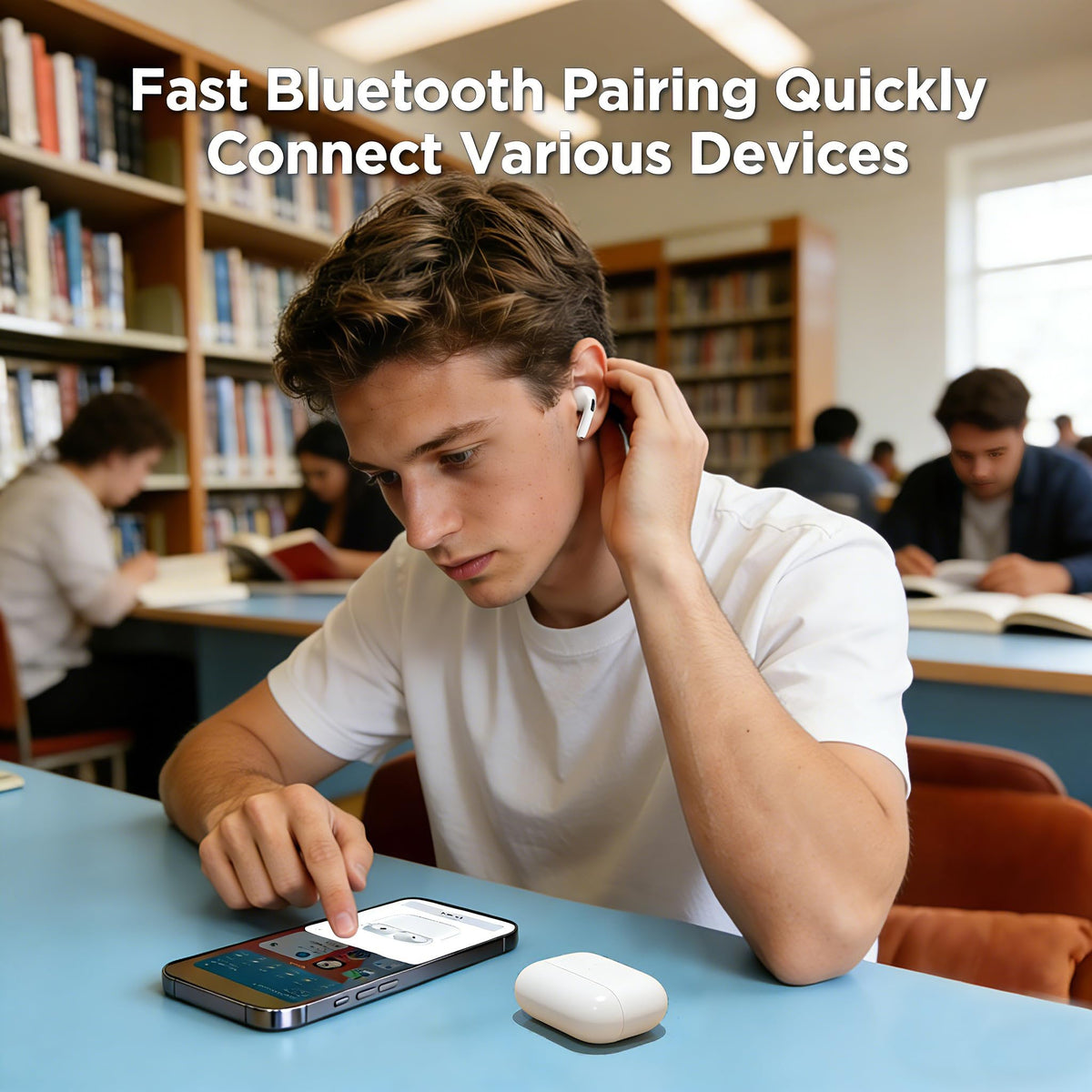 Rantuns case opening and reconnect feature simplifies automatic device reconnect.