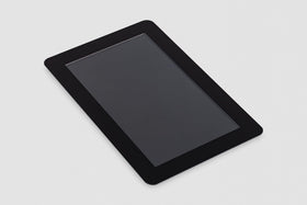 Raspberry Pi Touch Display 2 side setup demonstrates compact design and Pi board compatibility.