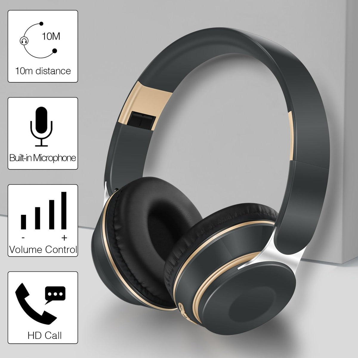 RAT TAIL foldable headphones for compact storage in bags