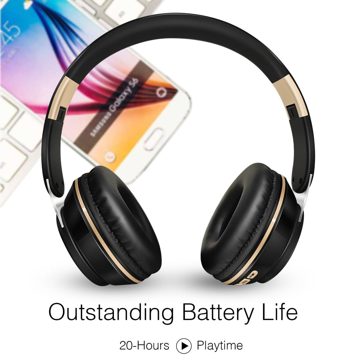 RAT TAIL headset FM radio display keeps you updated on favorite channels