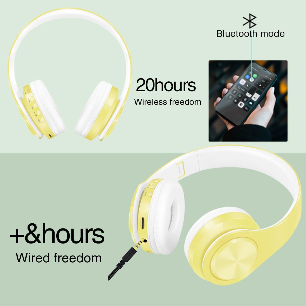 RAT TAIL micro SD slot and FM indicator showing standalone music playback option