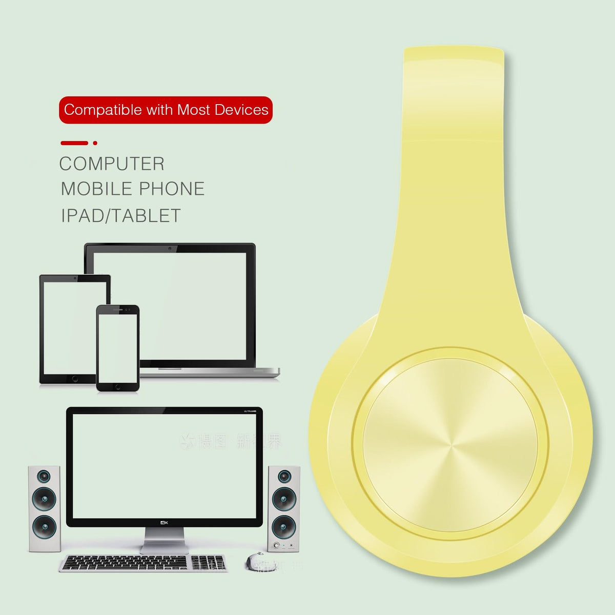 RAT TAIL side controls and ports image showing easy access to play, volume, and inputs