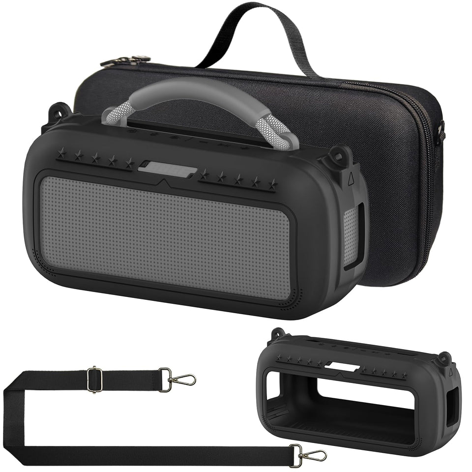 RAWECUD front view of case combo showing sleek protection and portability