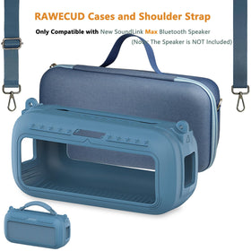 RAWECUD hard case open to show molded interior and organized storage benefit