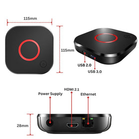 RAXXIO MAG544w3 Dolby Digital Plus logo highlighting rich audio options