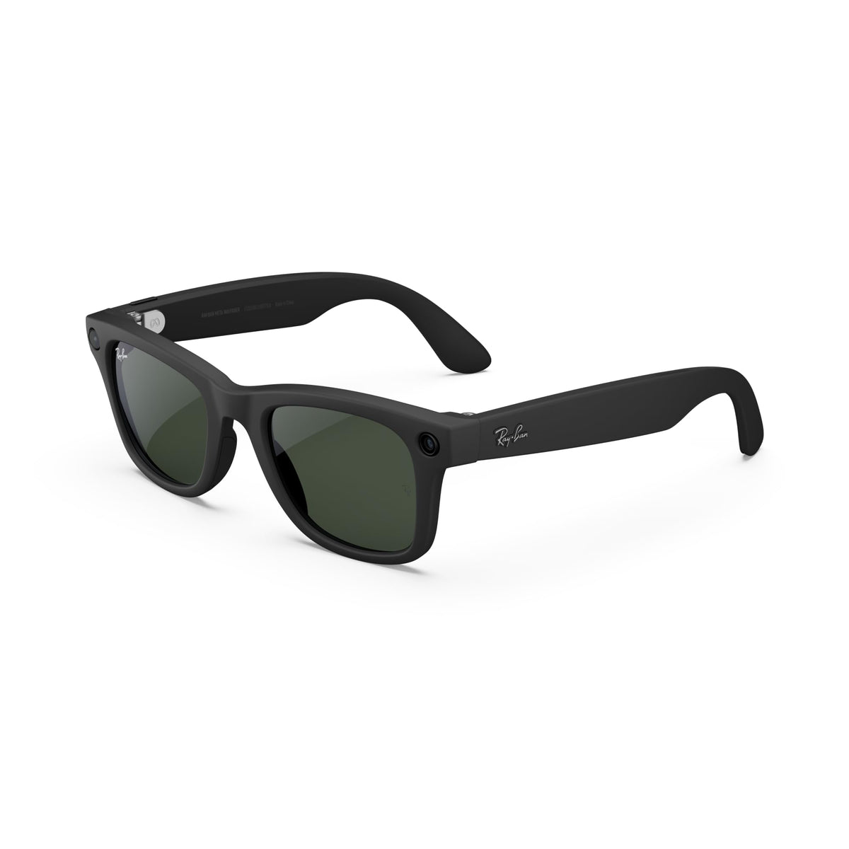 Ray-Ban Meta Gen 1 Wayfarer matte black with POV camera for hands-free capture