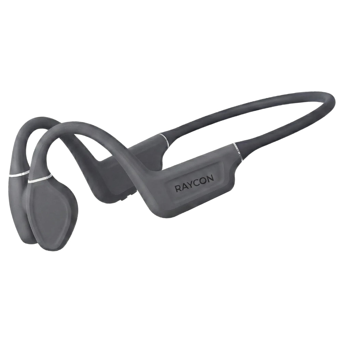 Raycon bone conduction headphones with IP68 rating for rain, sweat, and daily adventures.