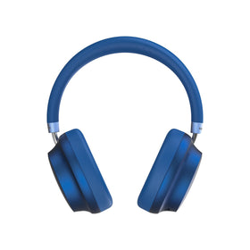 Raycon Essential noise-cancelling blue highlights focused listening in busy environments.