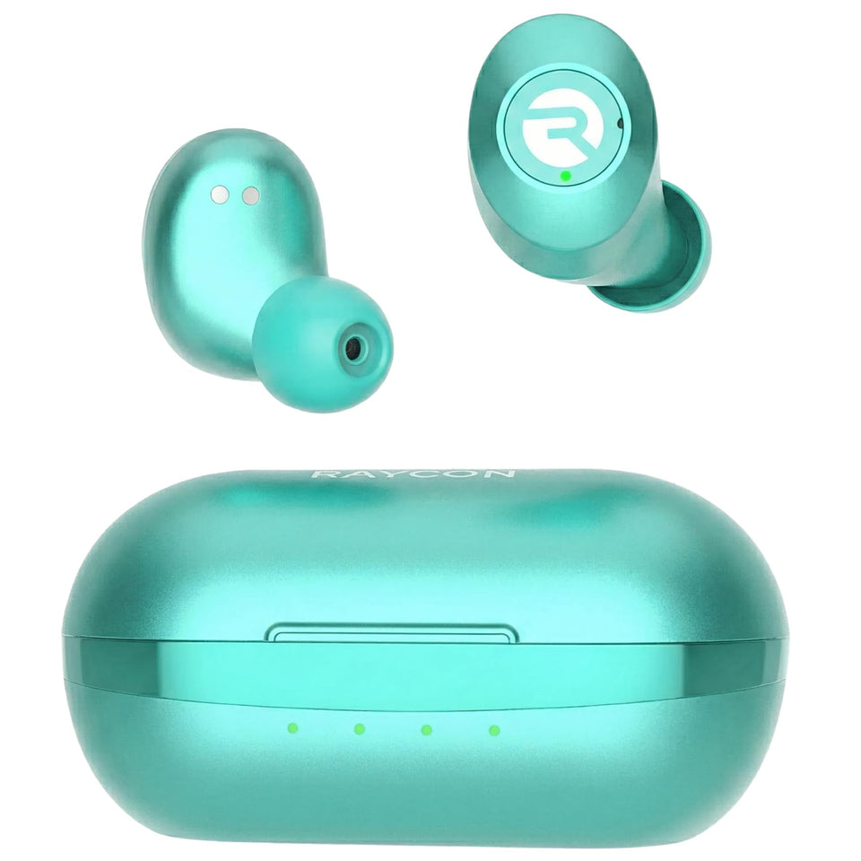 Raycon Everyday Classic ANC earbuds mint with immersive sound and noise cancellation