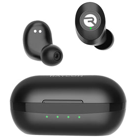 Raycon Everyday Classic earbuds with noise canceling improve focus during travel.
