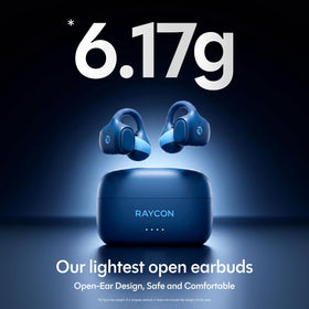Raycon Everyday Clip Earbuds with IPX5 water resistance for workouts and rainy days