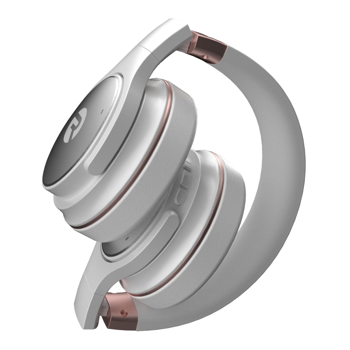 Raycon Everyday Rose Gold with active noise cancelling for focused listening