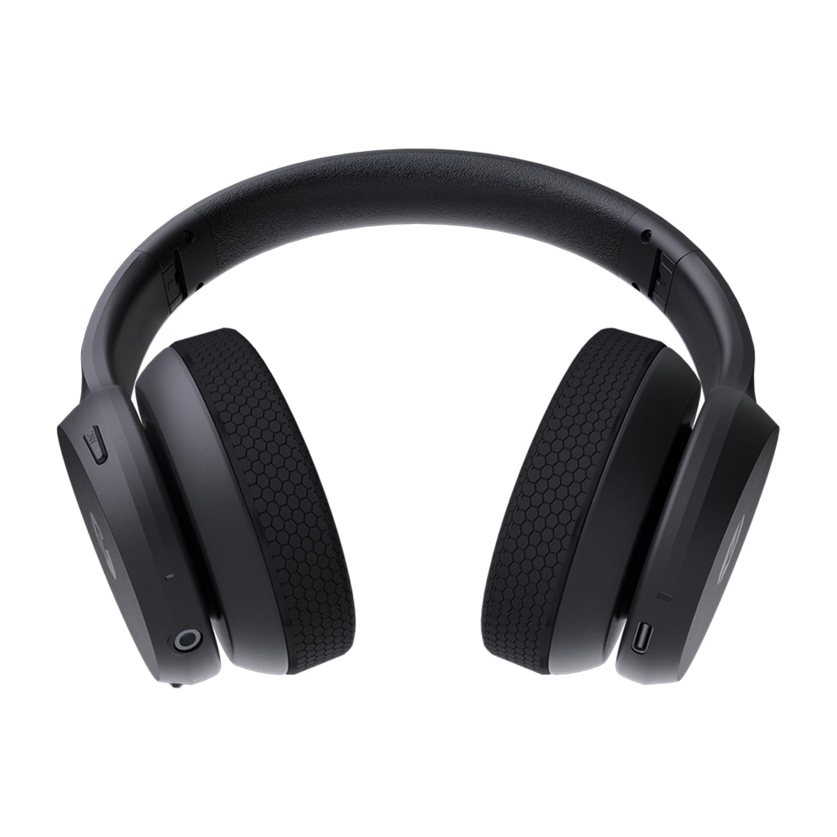 Raycon Fitness Headphones folded for travel and gym use.