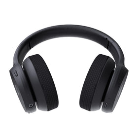Raycon Fitness Headphones folded for travel and gym use.