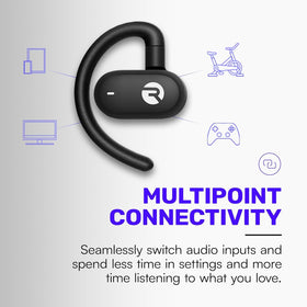 Raycon Fitness open-ear buds designed for all-day comfort and easy wear.