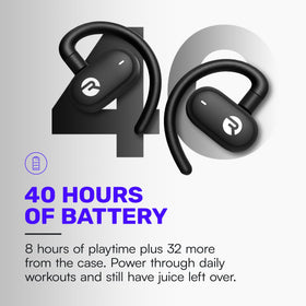 Raycon Fitness Open Ear Buds sweat-resistant for gym and cycling
