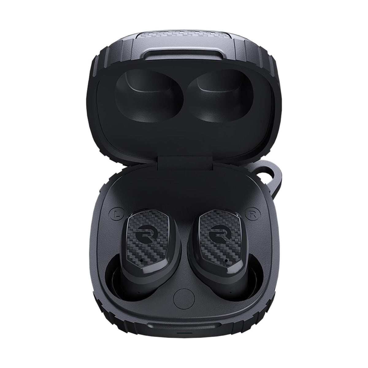 Raycon Impact Earbuds show IP67 waterproof protection for rain and sweat