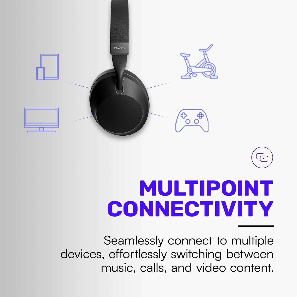 Raycon Pro battery life up to 60 hours for extended listening sessions.