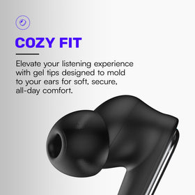 Raycon Pro noise-cancellation for immersive listening in busy environments
