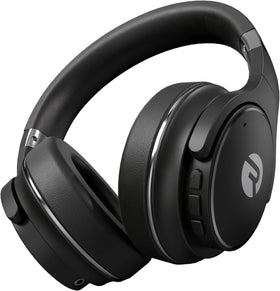 Raycon The Everyday Headphones folded for compact carry during travel and commuting