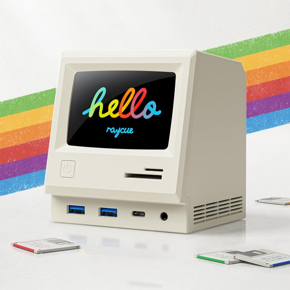 RayCue 128K SE docking station with triple HDMI outputs for expanded multitasking.