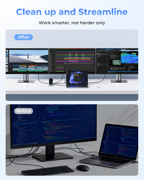 RayCue five shortcut buttons accelerate tasks like screen capture and brightness with one tap